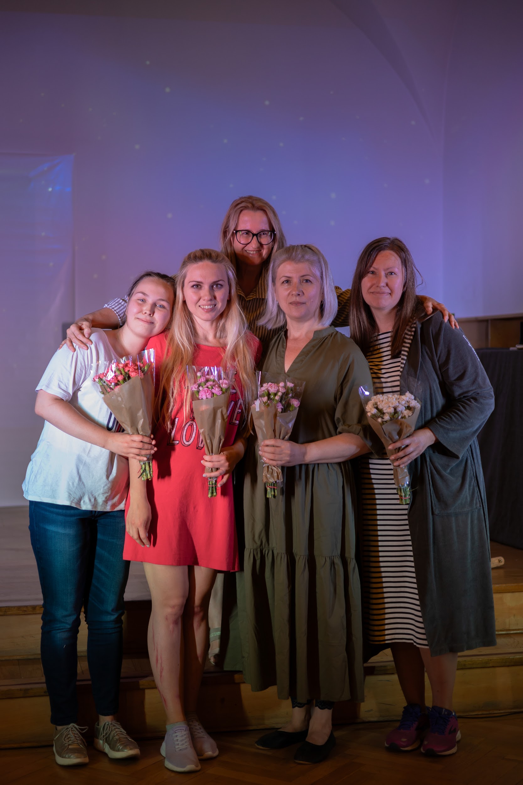 Ensemble nach der Vorstellung