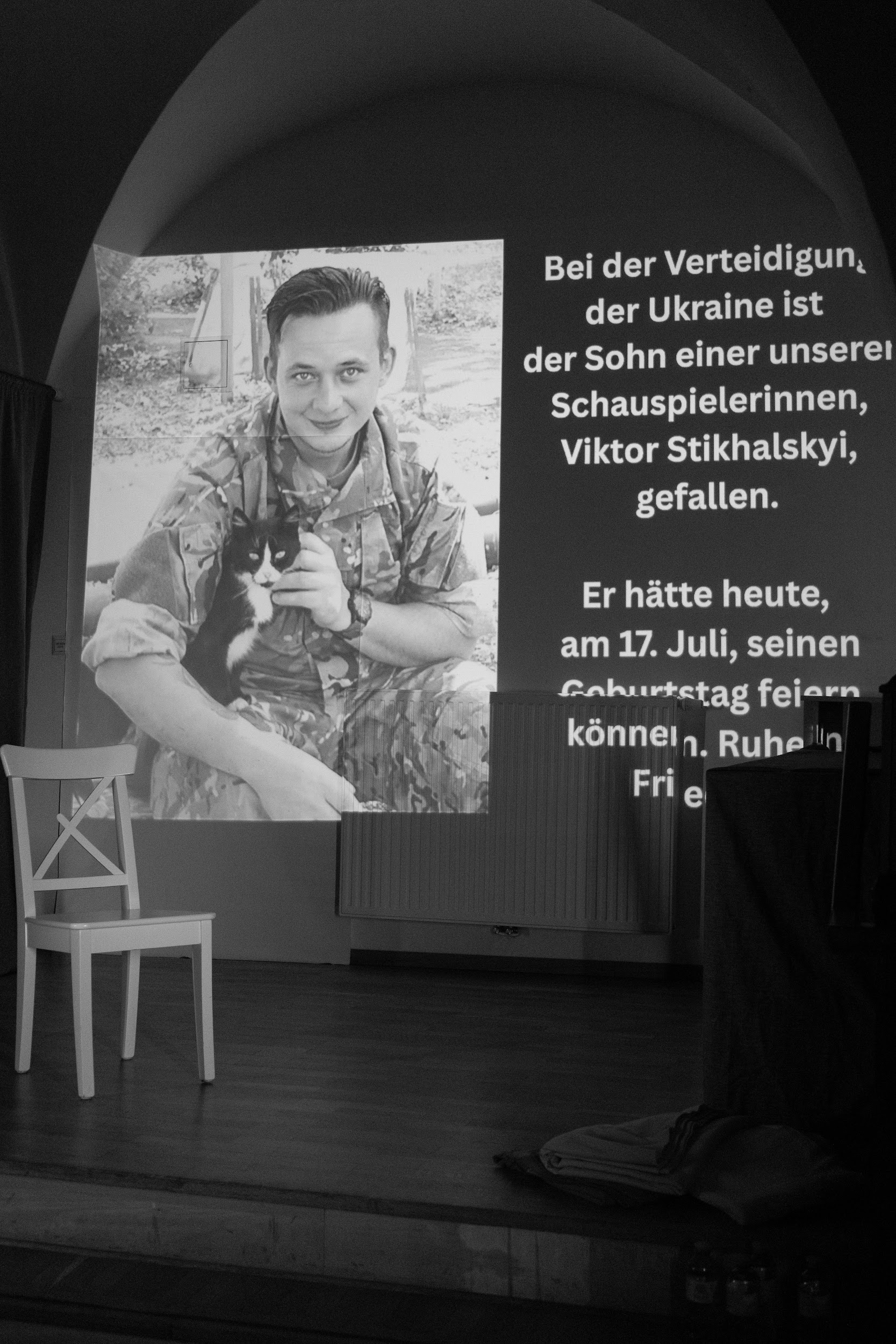 Szenenfoto – Projektion Erinnerung